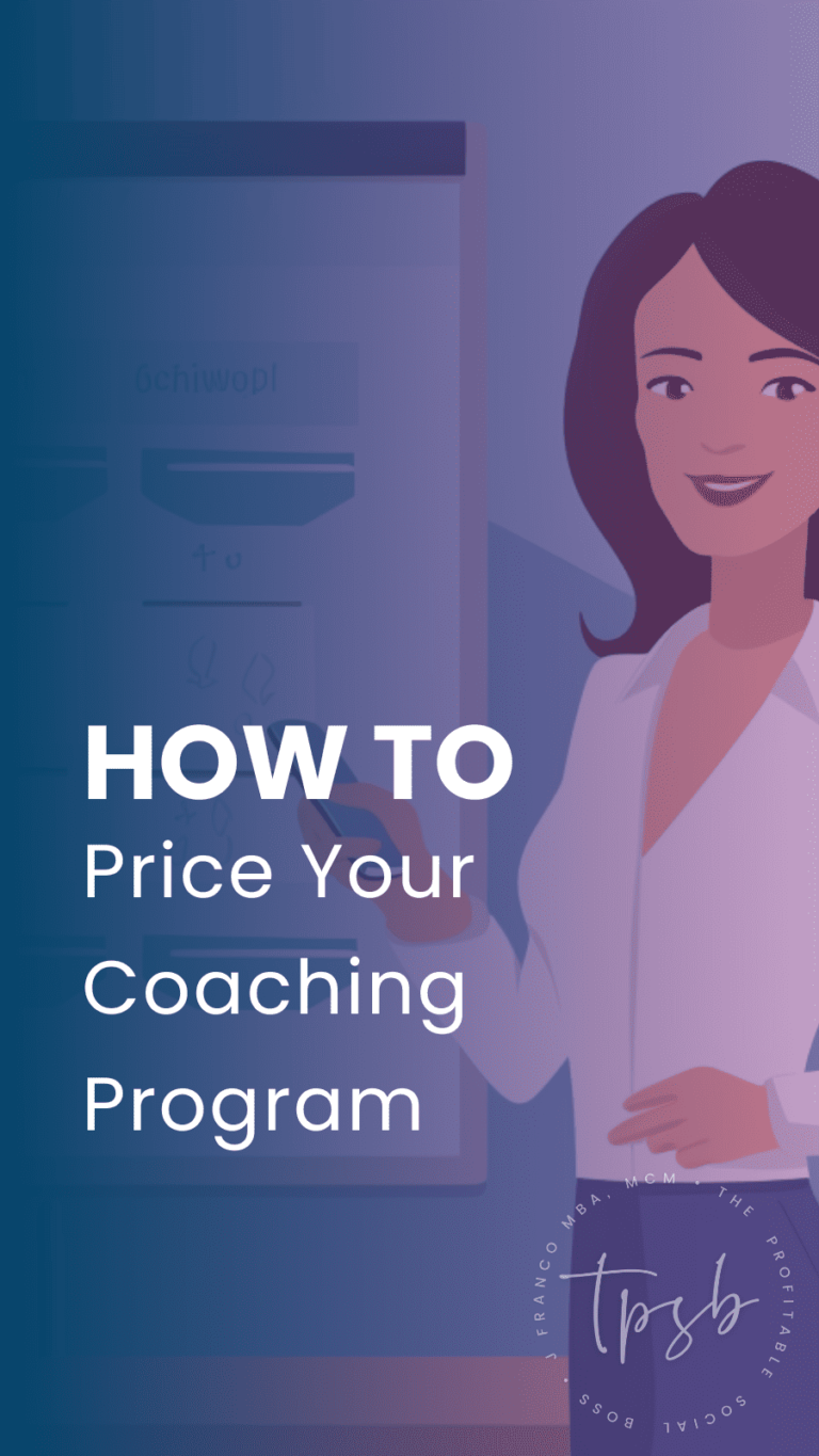 How To Price Your Coaching Program Correctly - J Franco Marketing ...